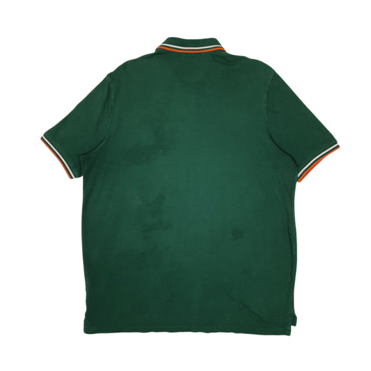 Mens Green Polo Ralph Lauren Polo Bear Basketball Hoodie Polo Shirt