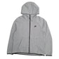 Mens Grey Nike Tech Fleece Full Zip Jumper
