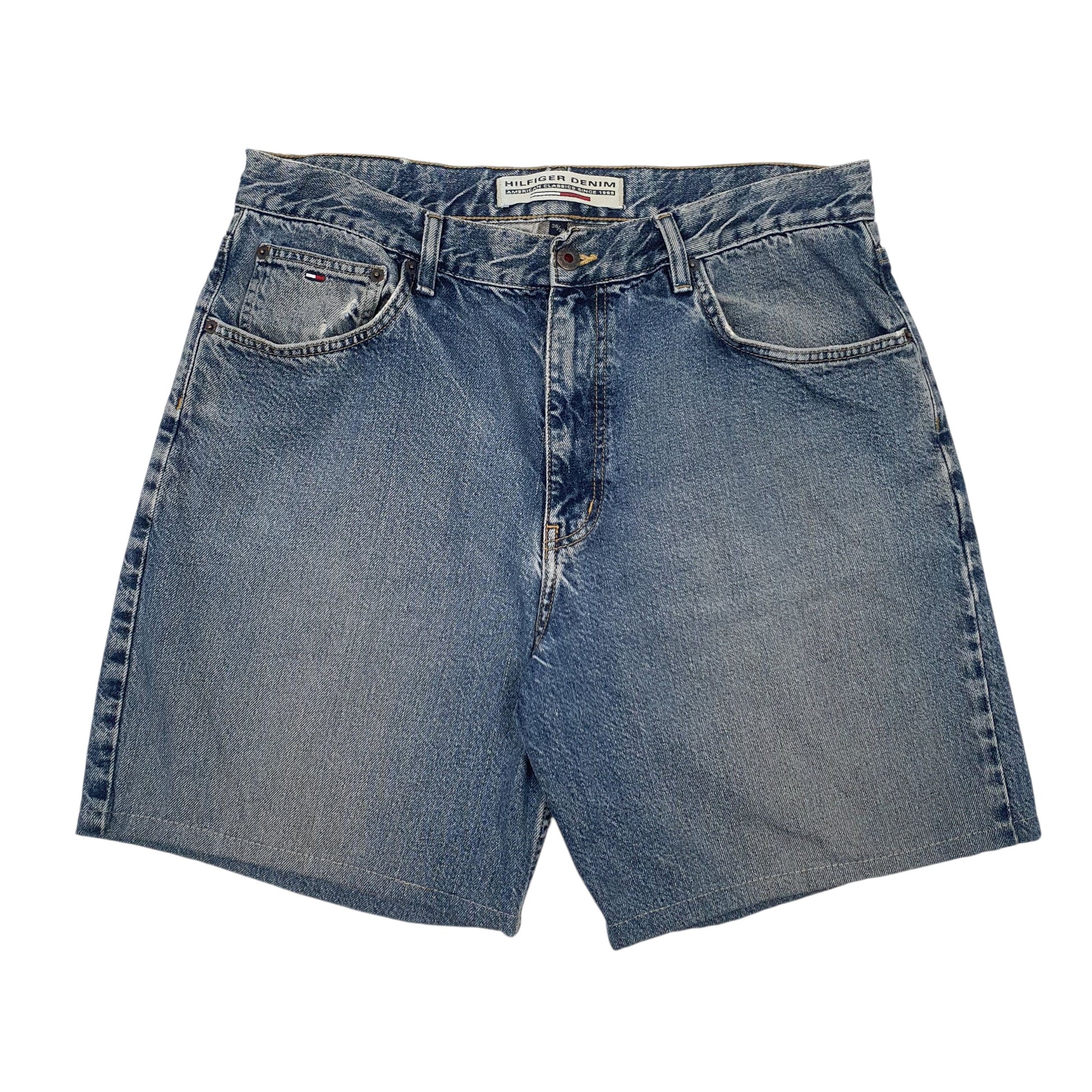 Mens Blue Tommy Hilfiger  Denim Shorts