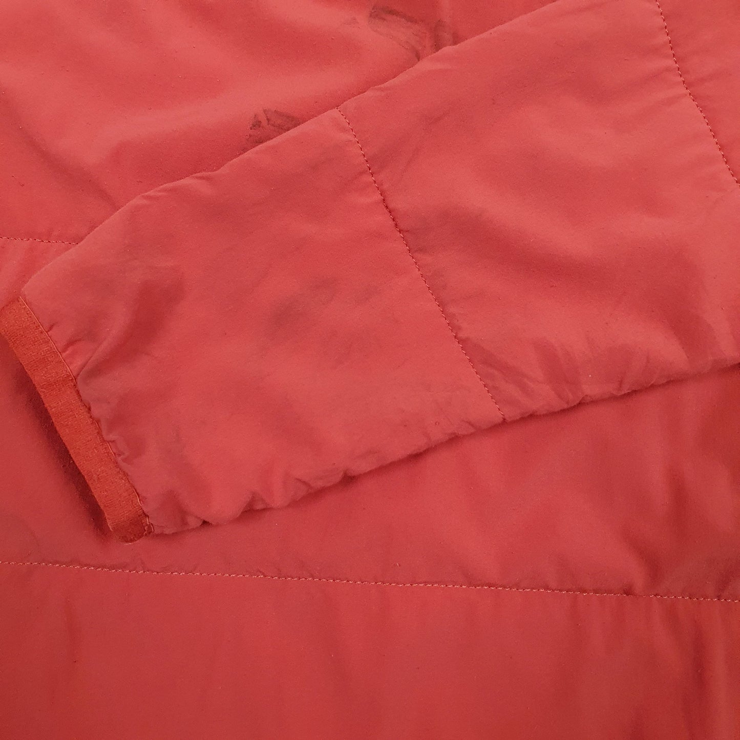 Womens Red The North Face  Crewneck Coat