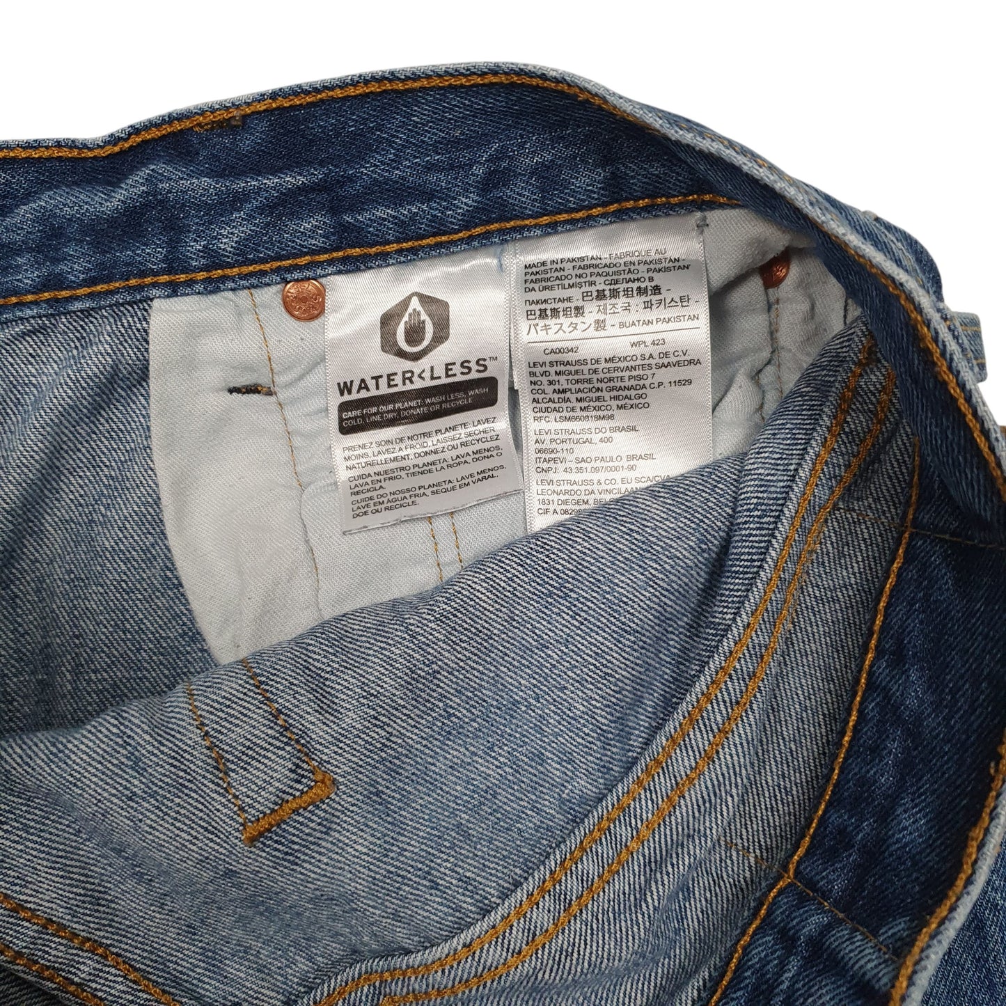 Mens Blue Levis   Jeans