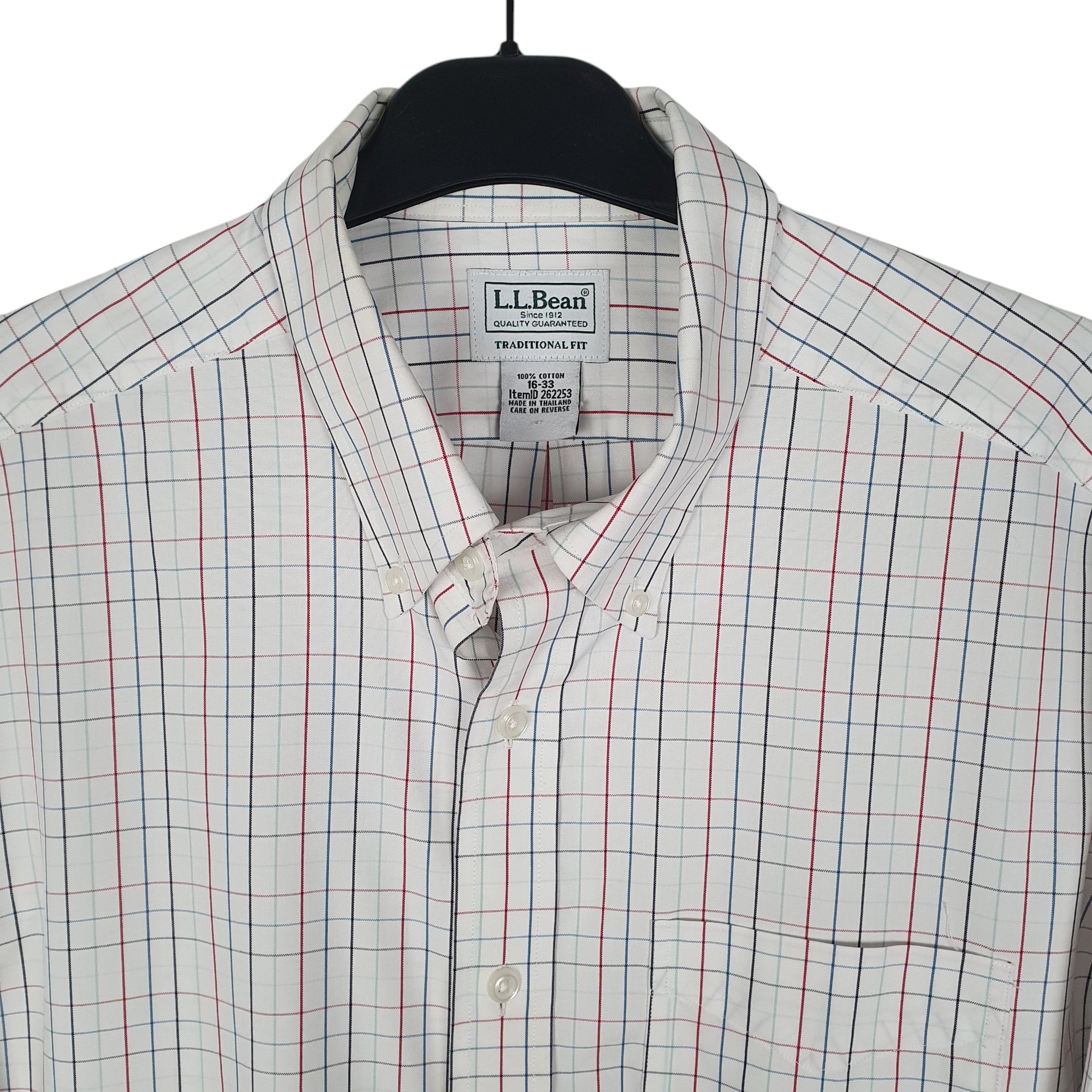 Mens White L.L.Bean   Shirt