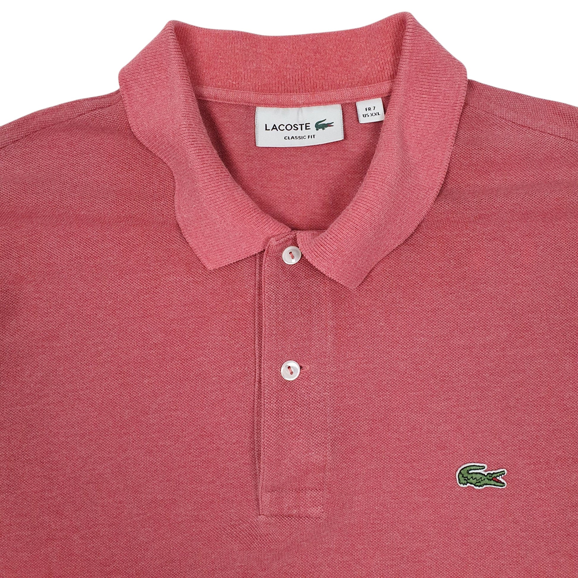 Mens Pink Polo Ralph Lauren Classic Fit  Polo Shirt