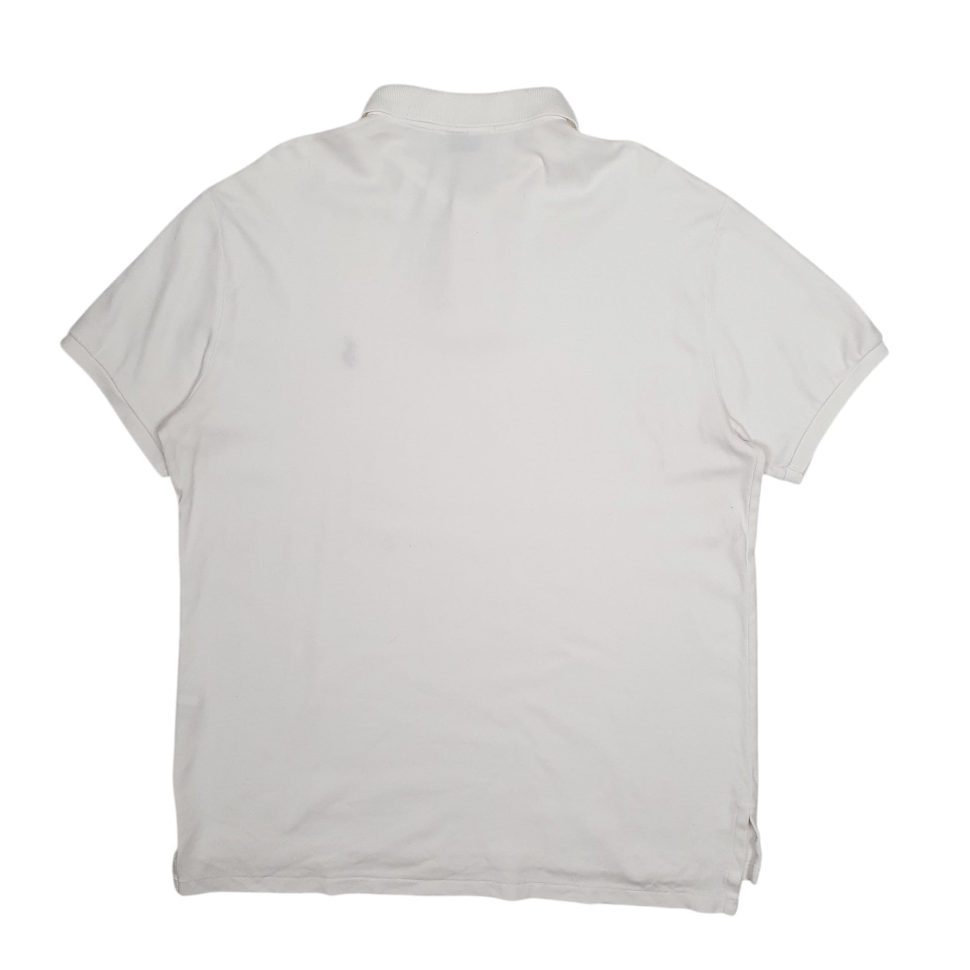 Mens White Polo Ralph Lauren   Polo Shirt