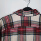 Mens Red L.L.Bean Vintage 1980s Made In USA Thick Flannel  Shirt