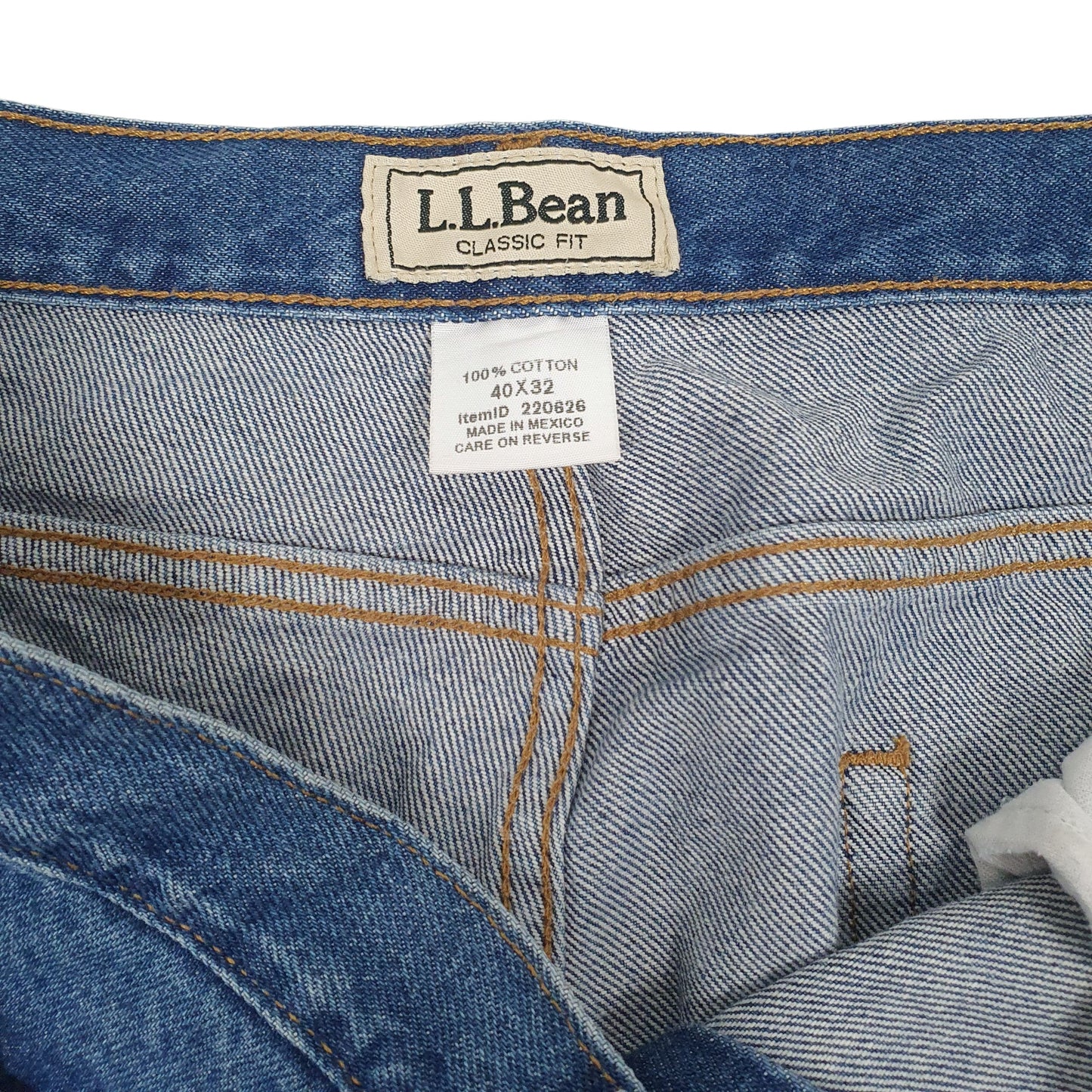 Mens Blue LL Bean   Jeans
