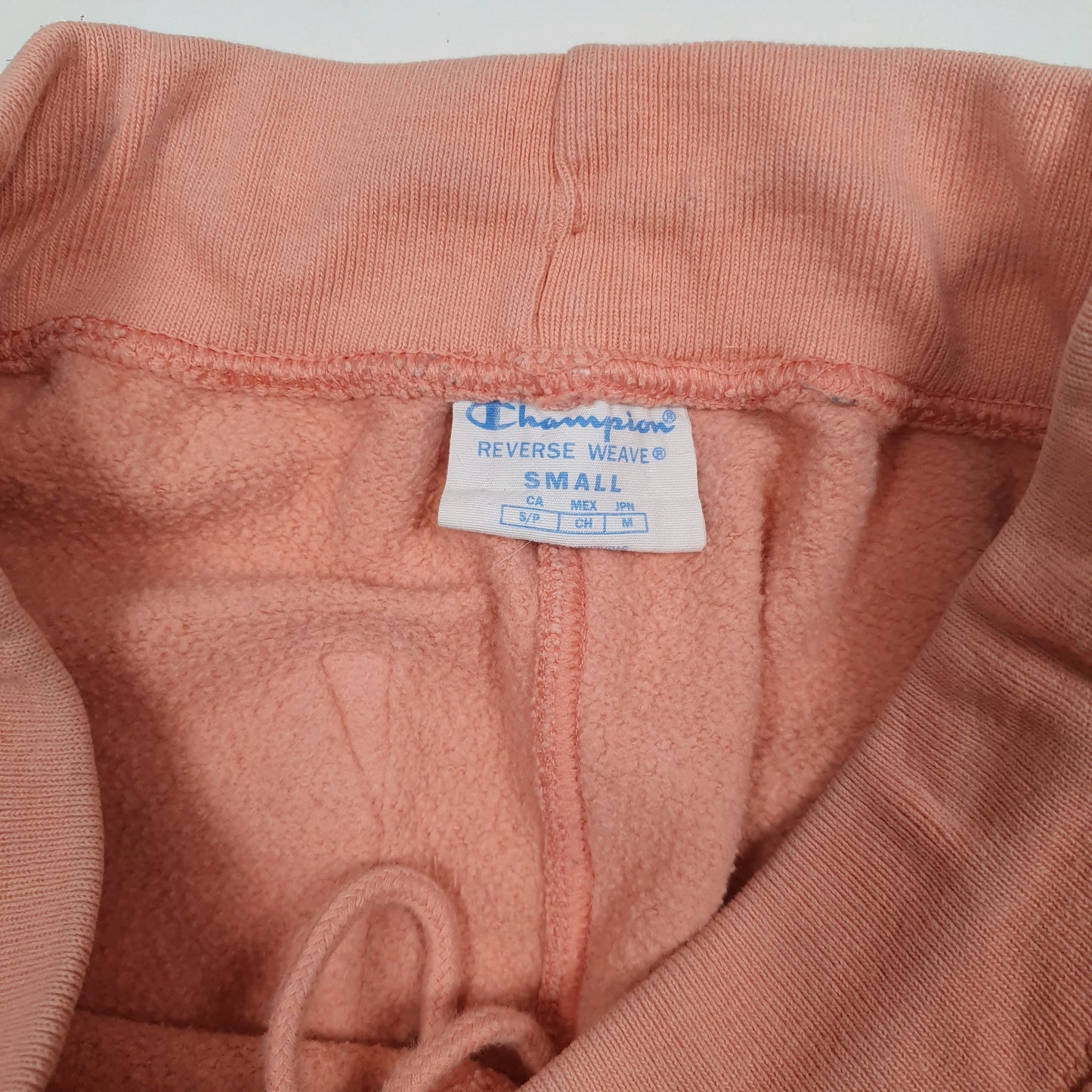 Mens Pink Champion Reverse Weave  Trousers