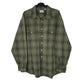 Mens Green L.L.Bean  Long Sleeve Shirt