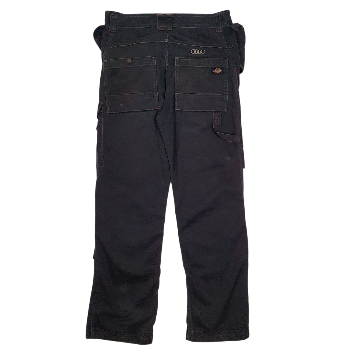 Mens Black Dickies Workwear  Trousers