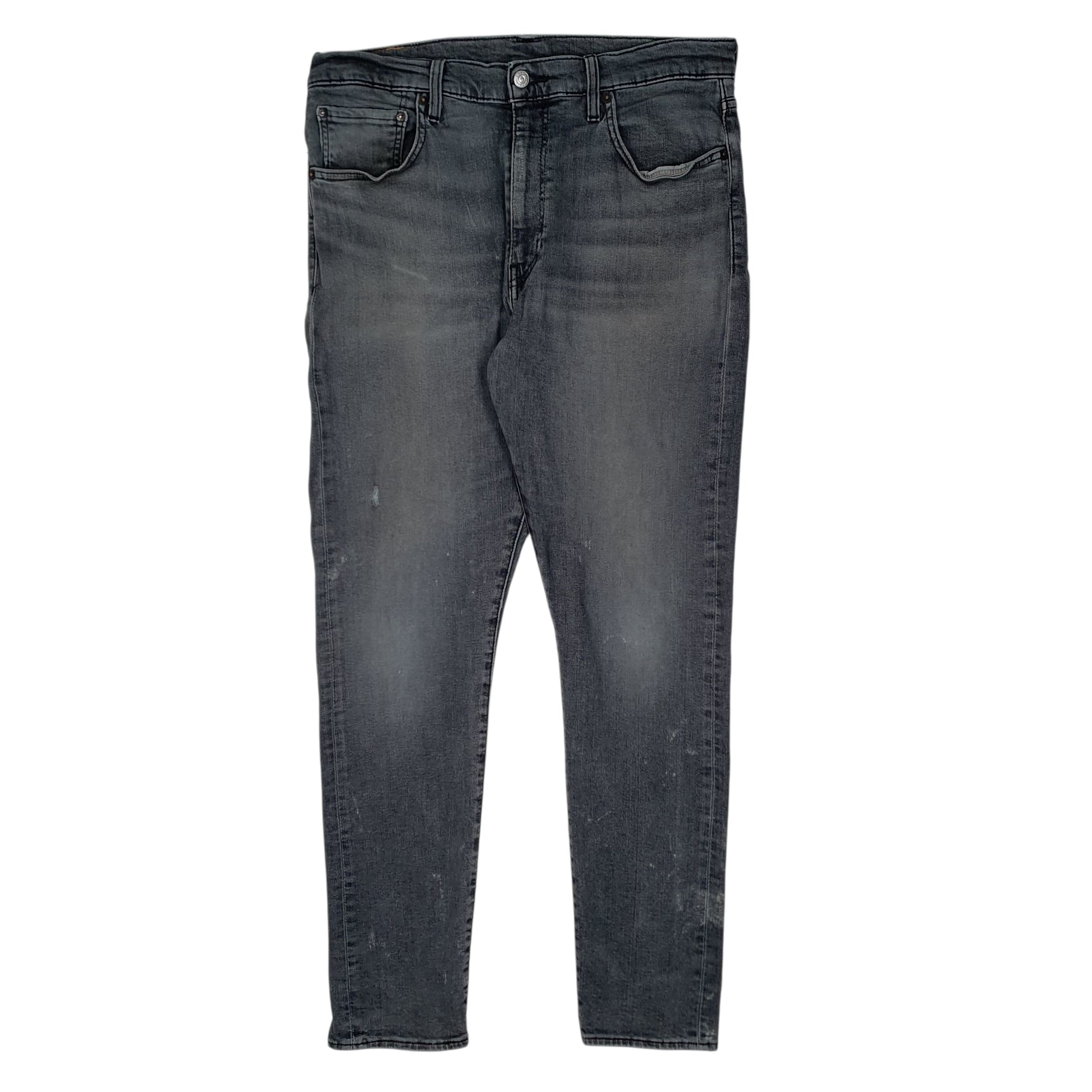 Mens Grey Levis Stretch 512 JeansW36 L32