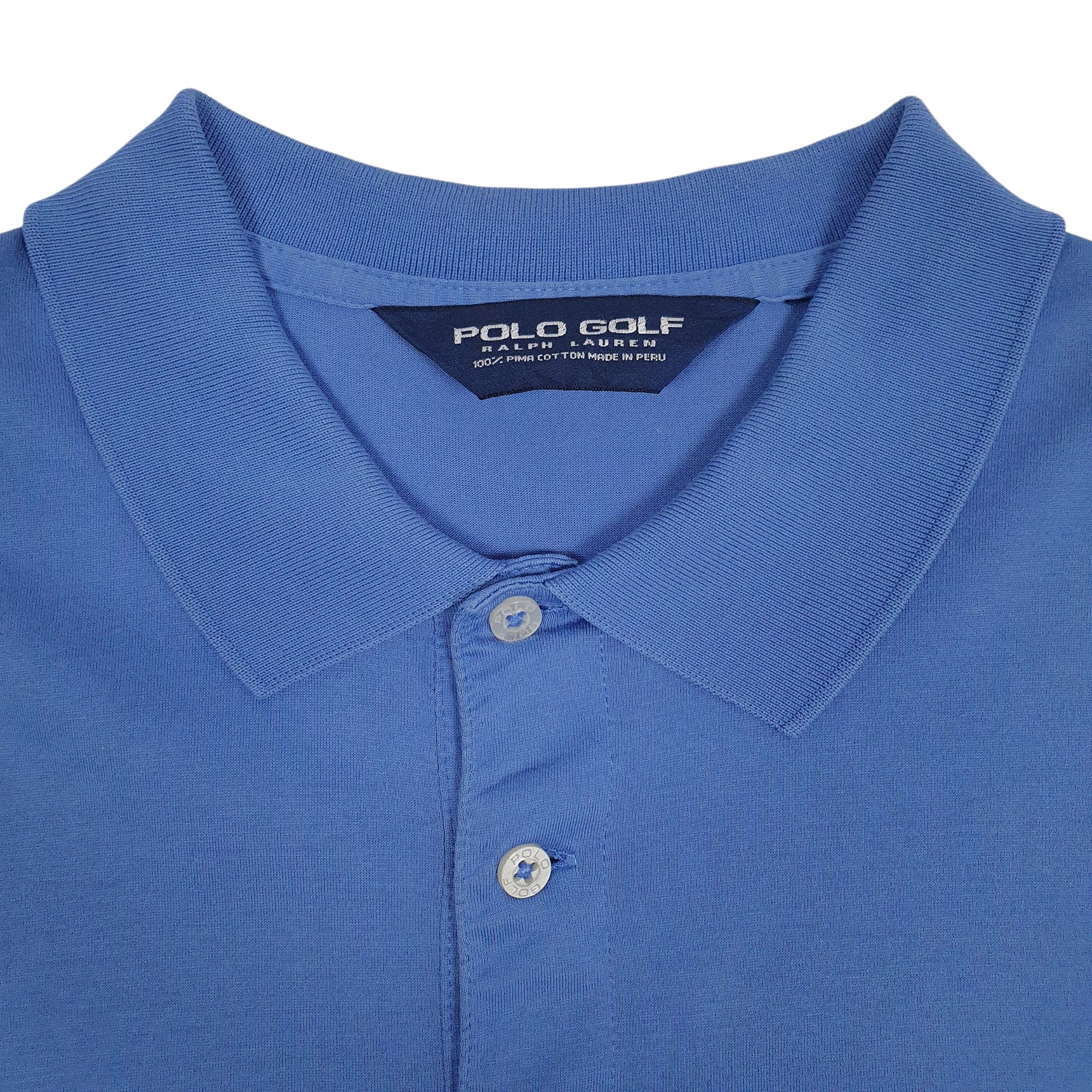 Mens Blue Polo Ralph Lauren Golf  Polo Shirt
