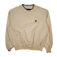 Mens Yellow Nautica Vintage 90s Golf Pullover  Coat