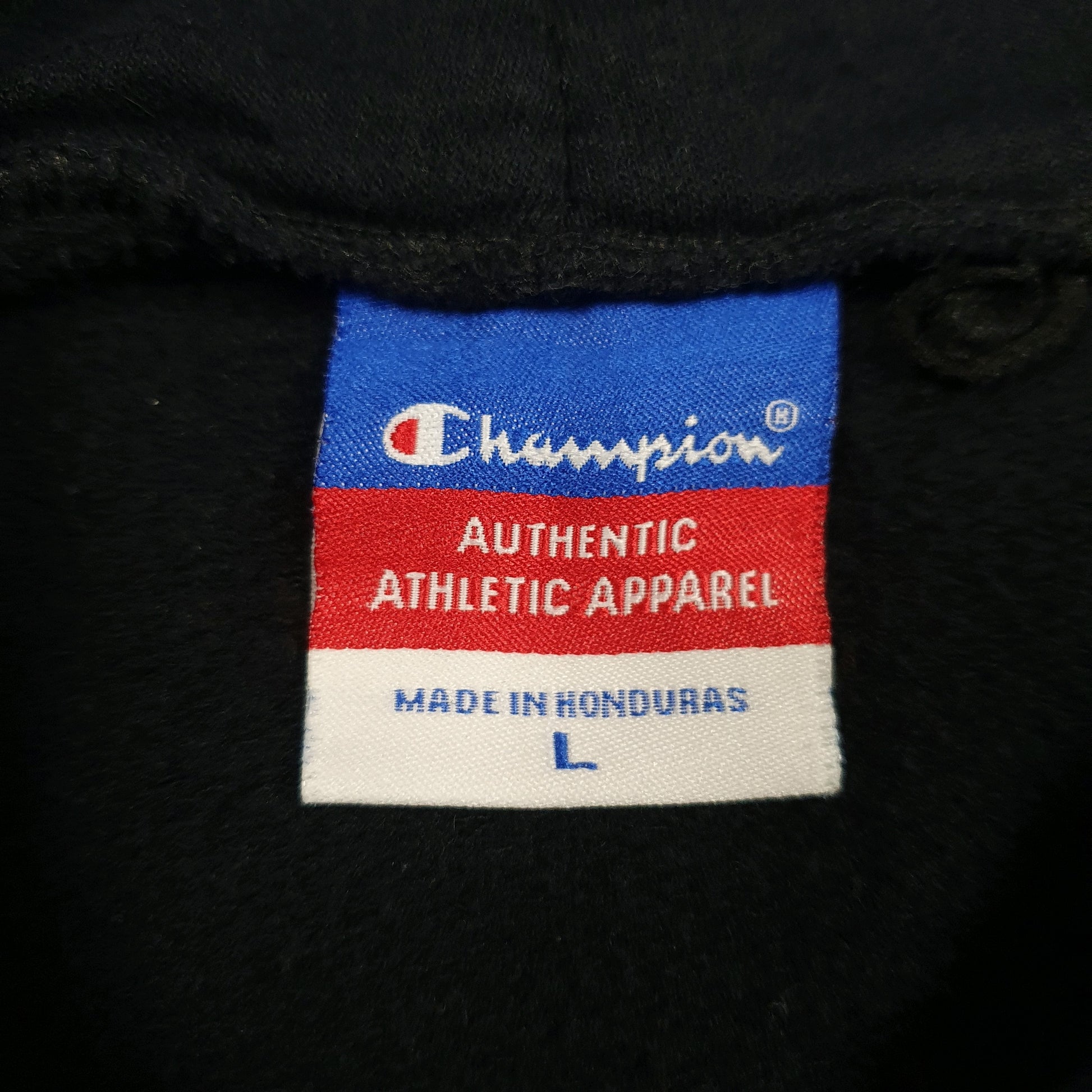 Mens Black Champion MT. Vernon Rams Hoodie Jumper