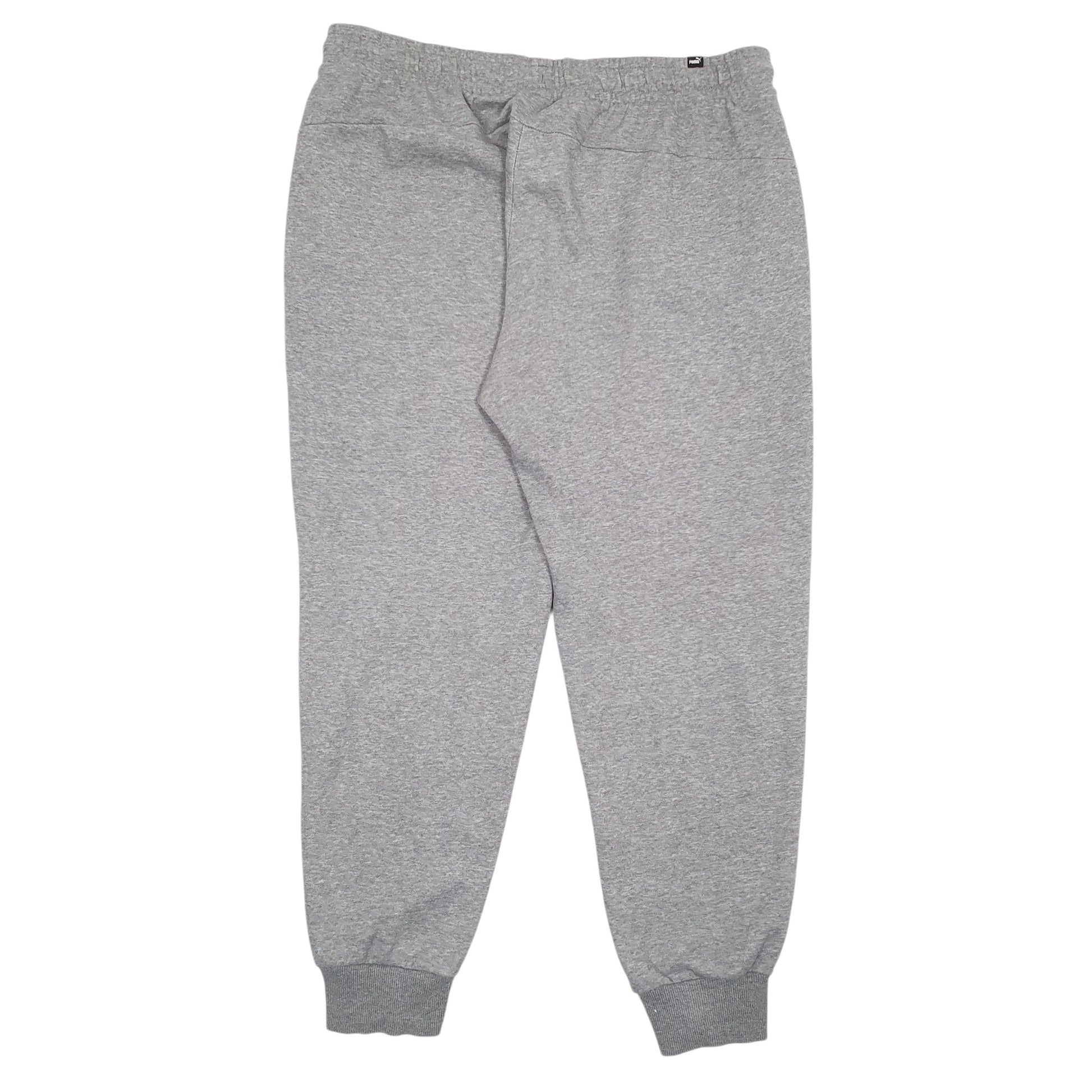 Mens Grey Puma Elasticated Waist  Trousers