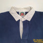 Mens Navy Barbarian Rugby St Mary's College Hoodie Polo Shirt