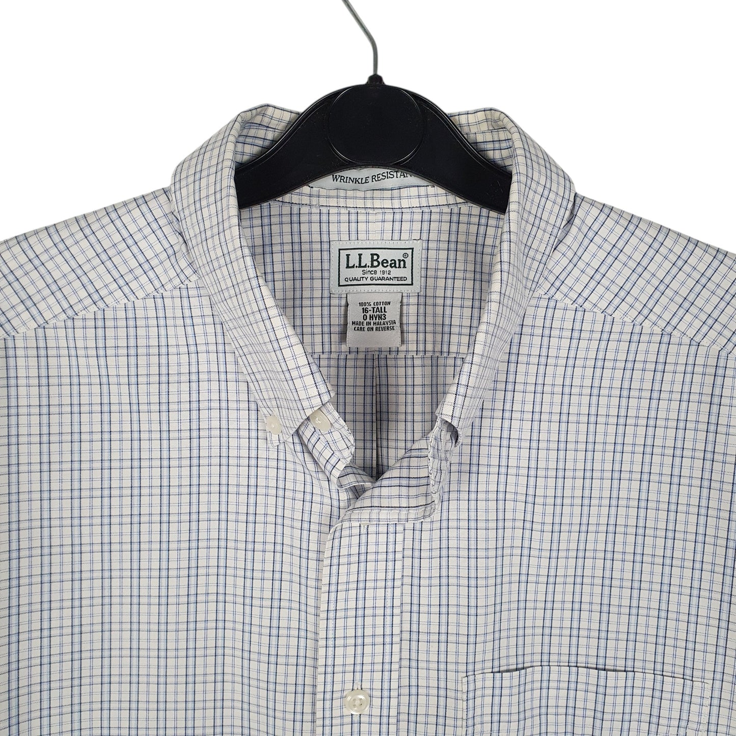 Mens Blue L.L.Bean   Shirt