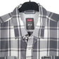 Mens Grey Wrangler Outdoor  Shirt