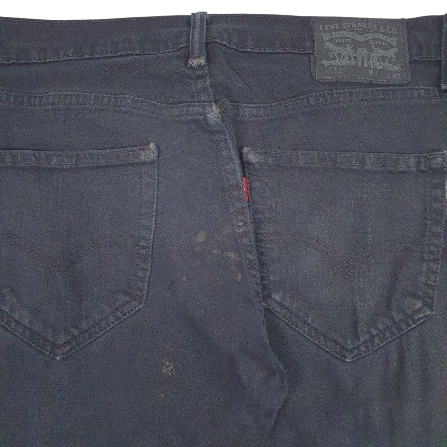 Mens Black Levis   Jeans