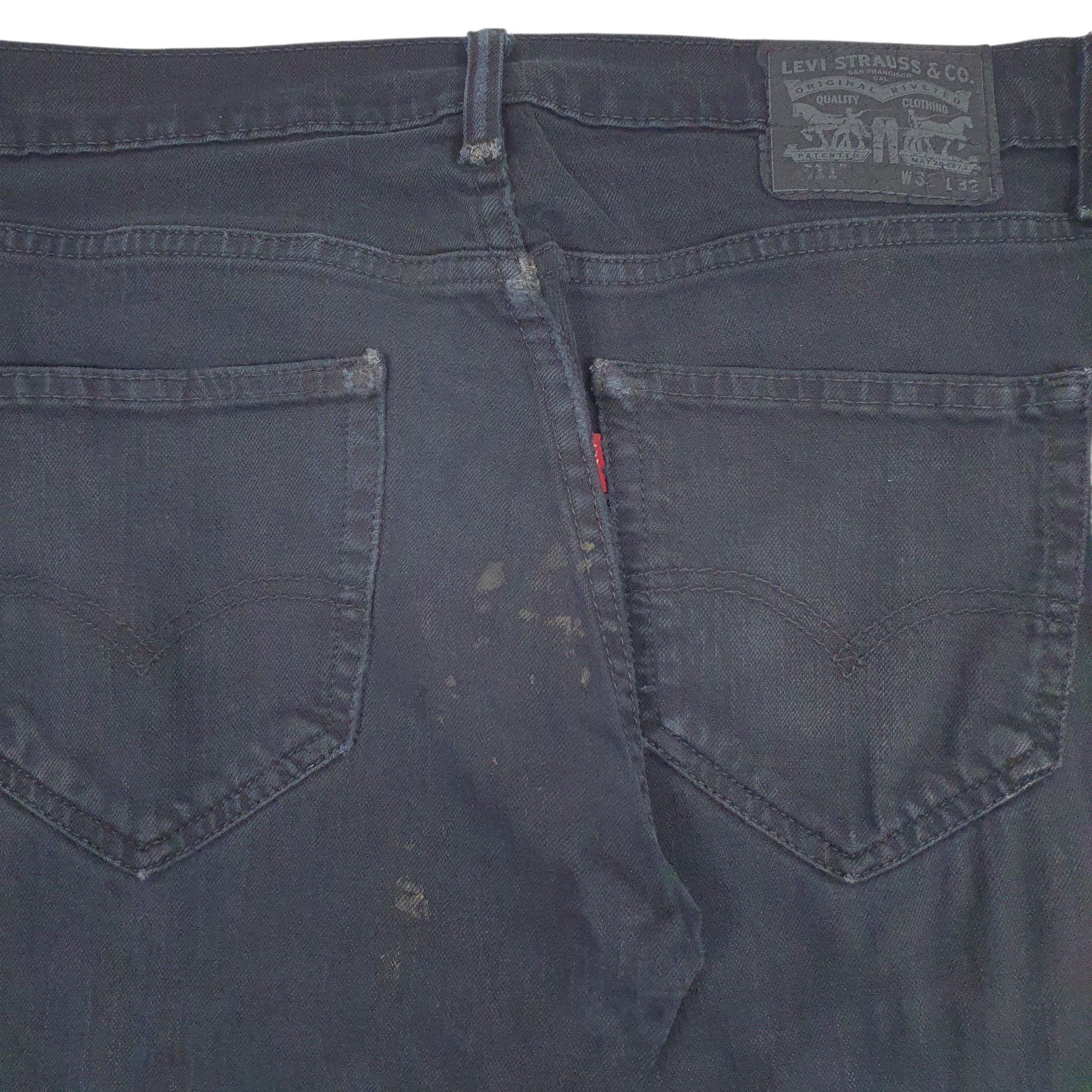 Mens Black Levis   Jeans