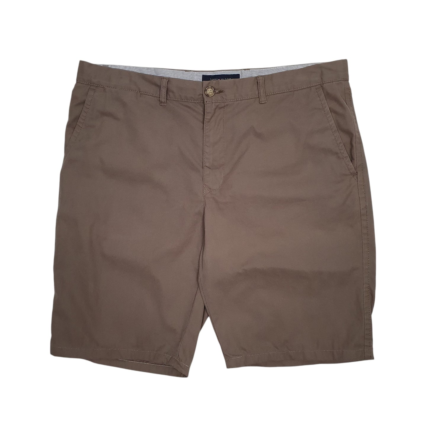 Mens Brown Tommy Hilfiger  Chino Shorts