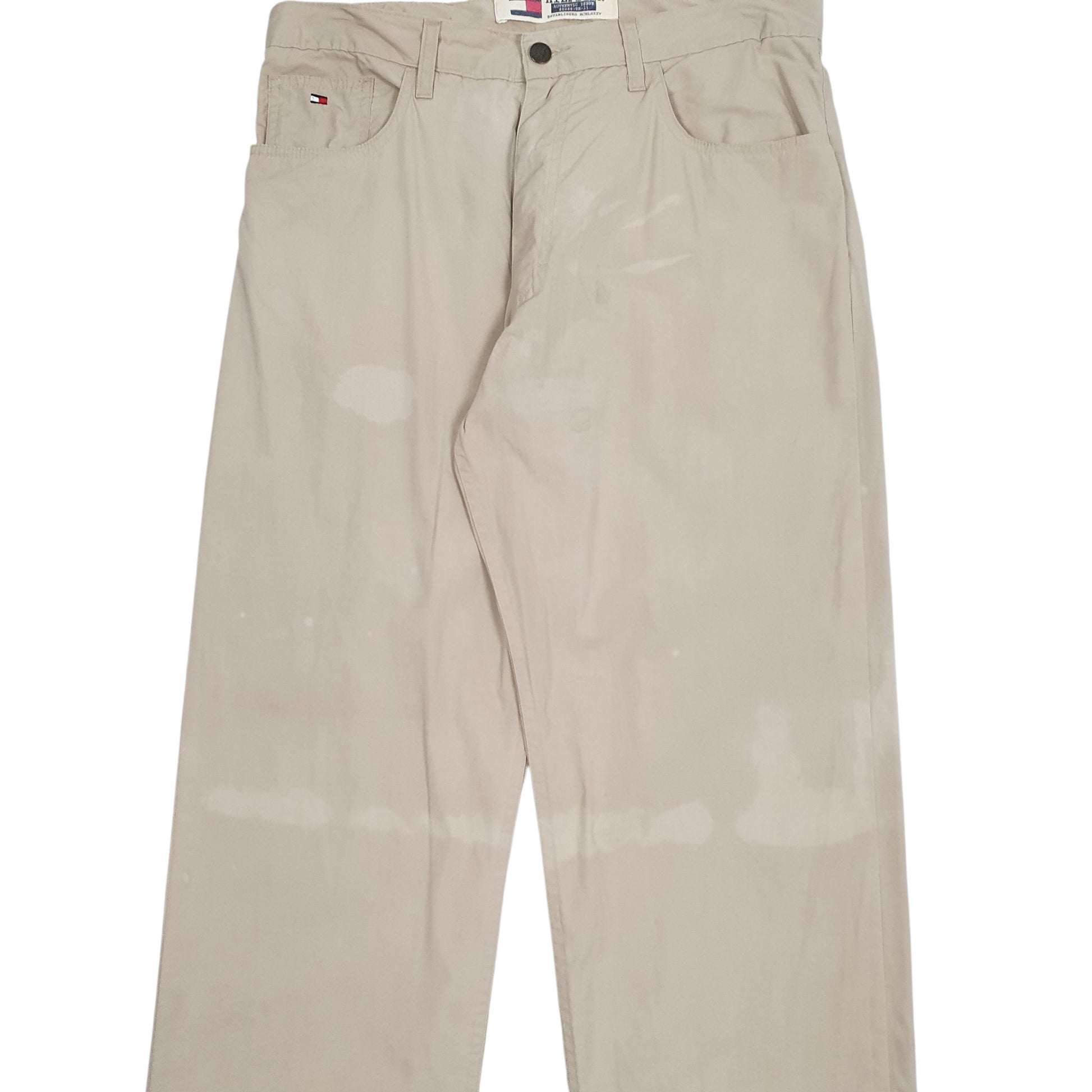 Mens Beige Tommy Hilfiger   Trousers