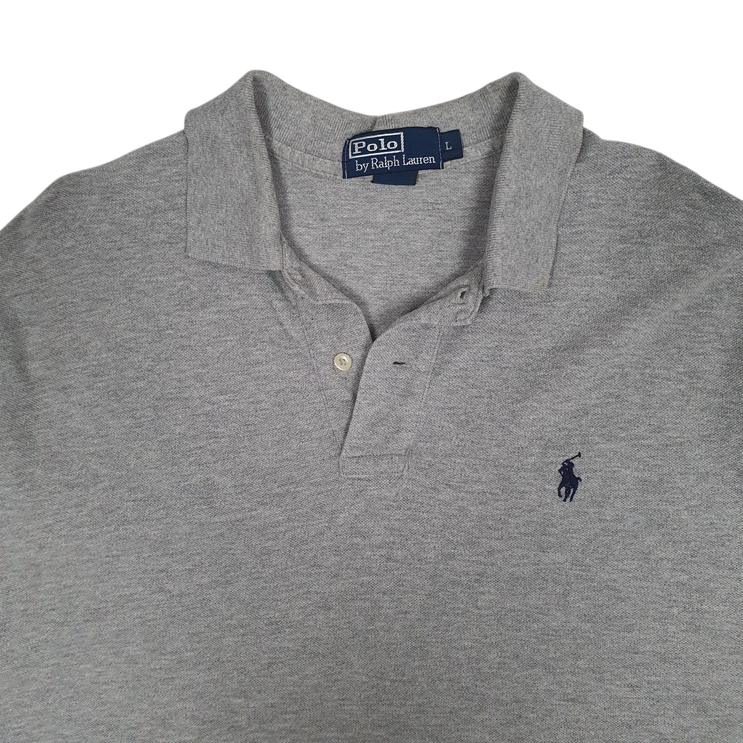 Mens Grey Polo Ralph Lauren   Polo Shirt