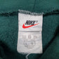 Mens Green Nike Vintage 90s Hoodie Jumper