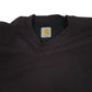 Mens Black Carhartt Heavy Insulated Crewneck Jumper