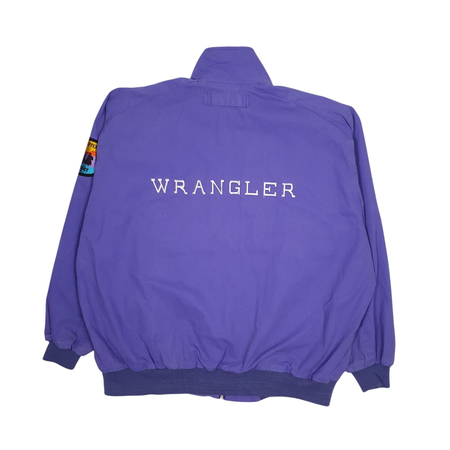 Mens Purple Wrangler Brushpopper Vintage 90s  Coat