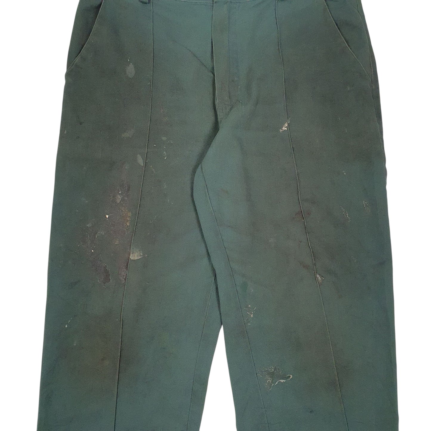 Mens Green Dickies Workwear  Trousers