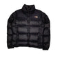 Womens Black The North Face Nuptse Retro 1996  Coat