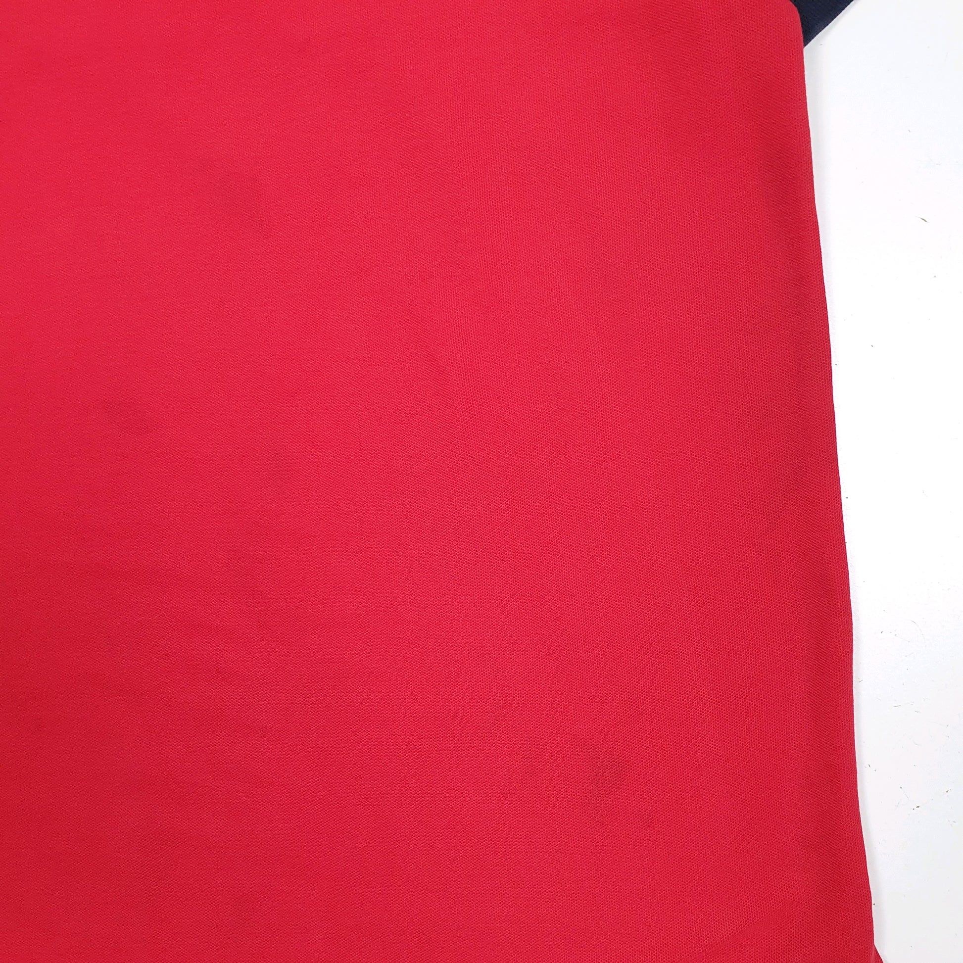 Mens Red Tommy Hilfiger  Crewneck Polo Shirt