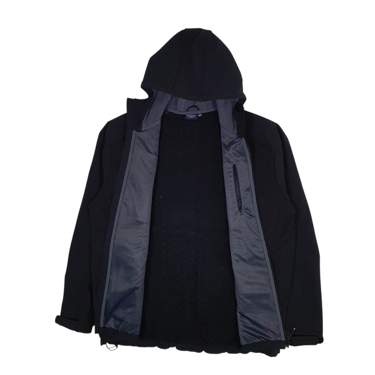 Mens Black James Harvest Activewear  Coat