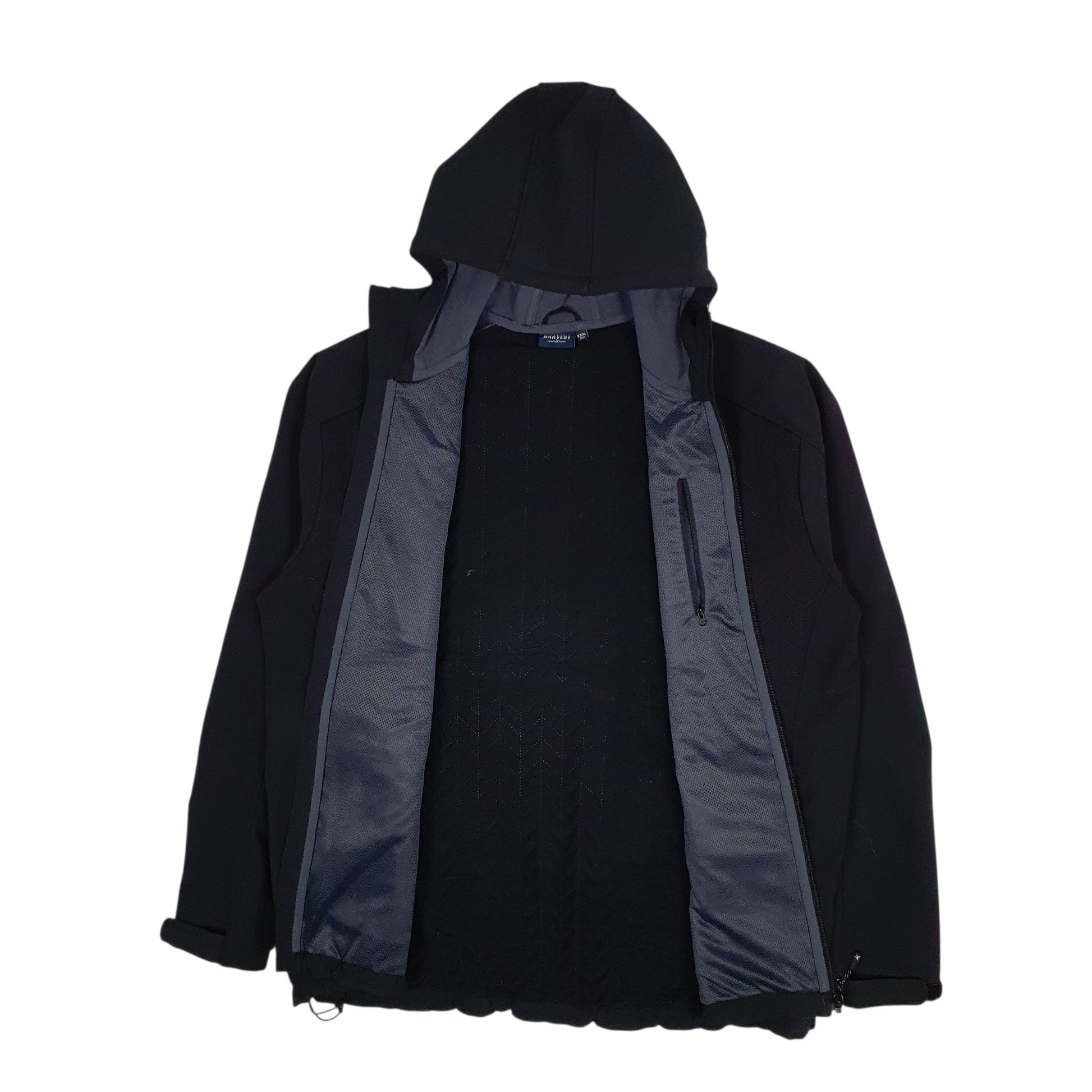 Mens Black James Harvest Activewear  Coat