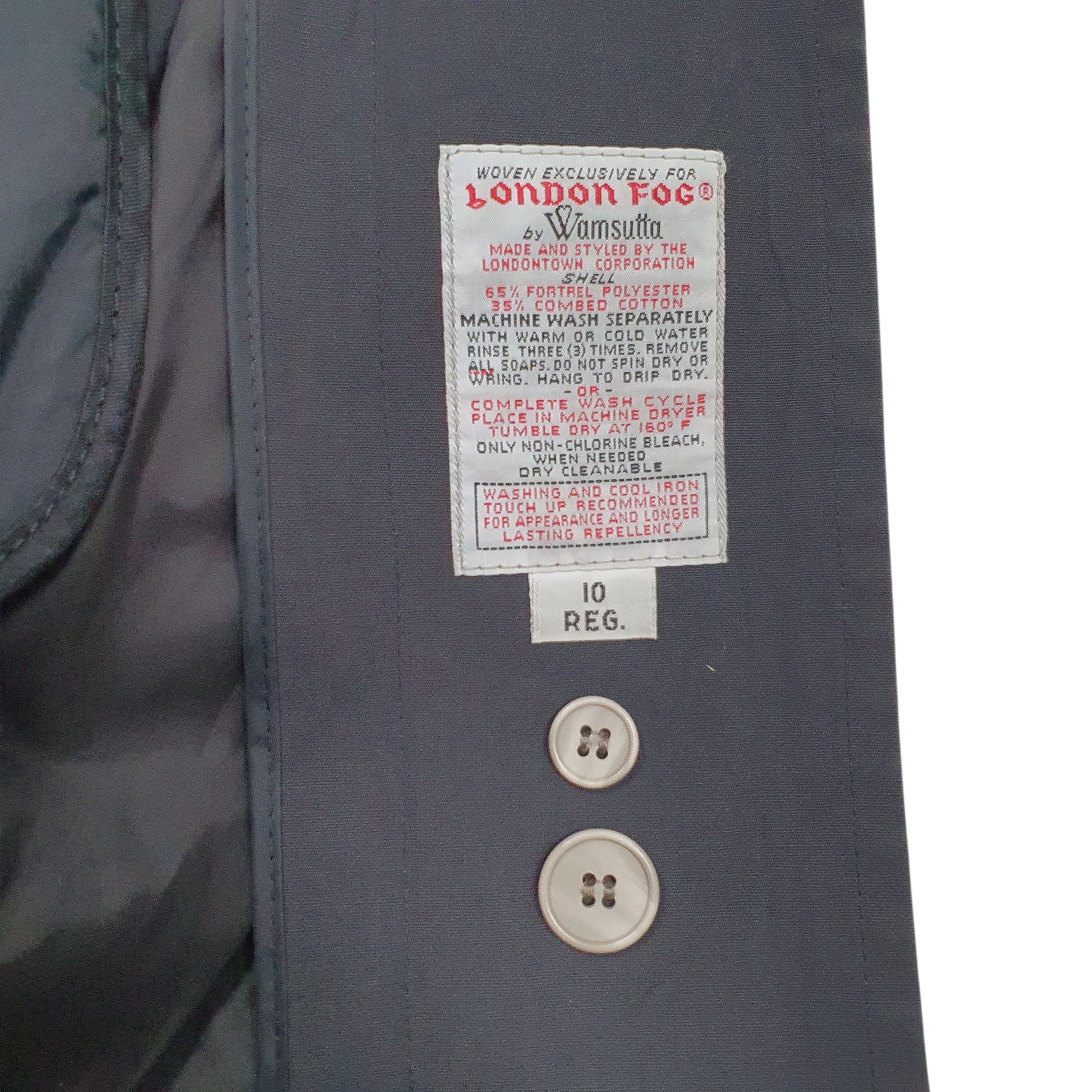 Womens Beige London Fog   Coat