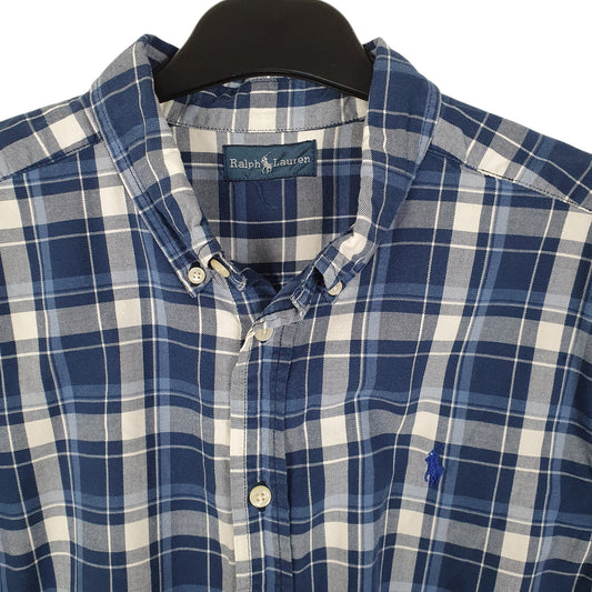 Mens Blue Ralph Lauren   Shirt