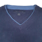 Mens Navy Tommy Hilfiger  V Neck Jumper
