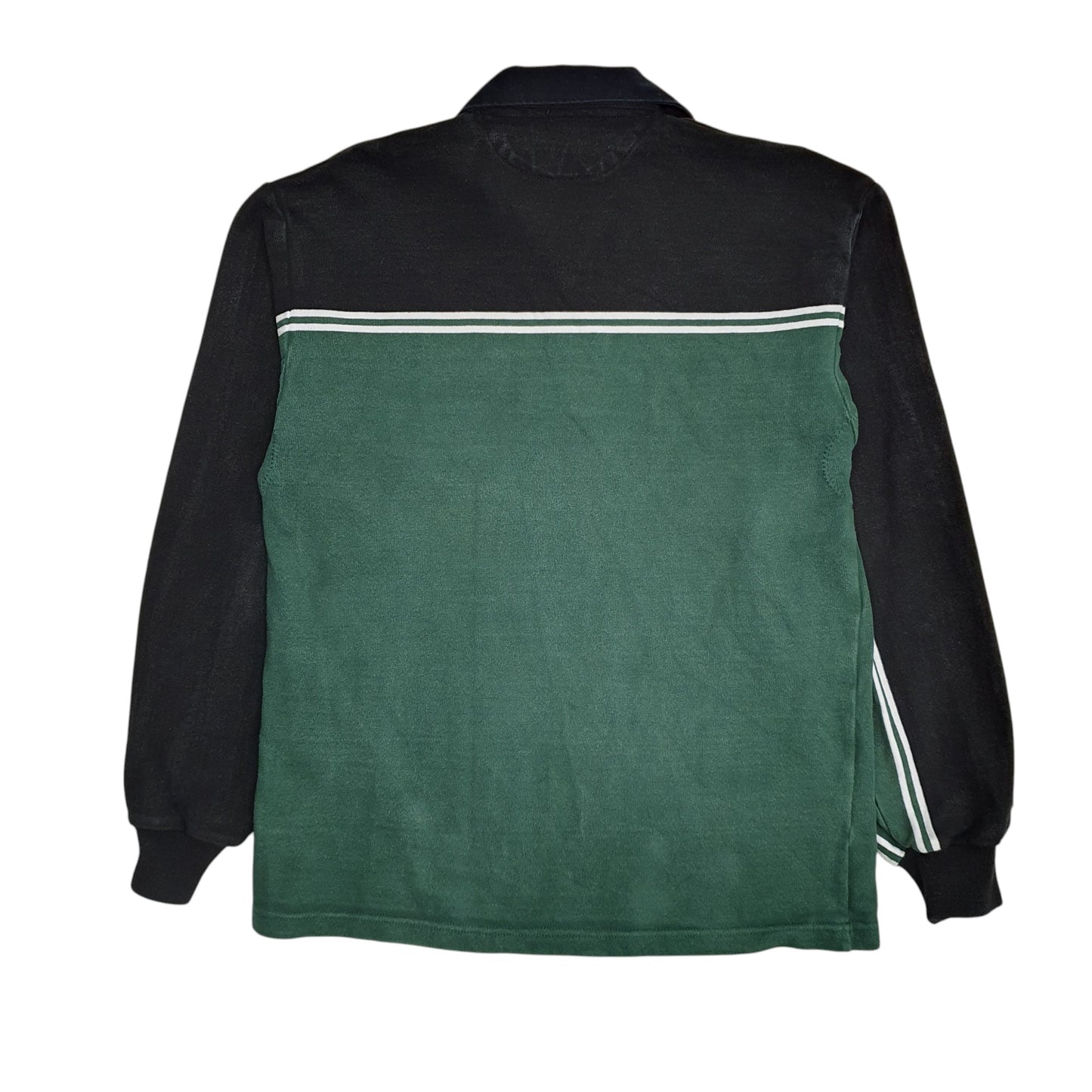 Mens Green Barbarian Rugby SJC Hoodie Polo Shirt