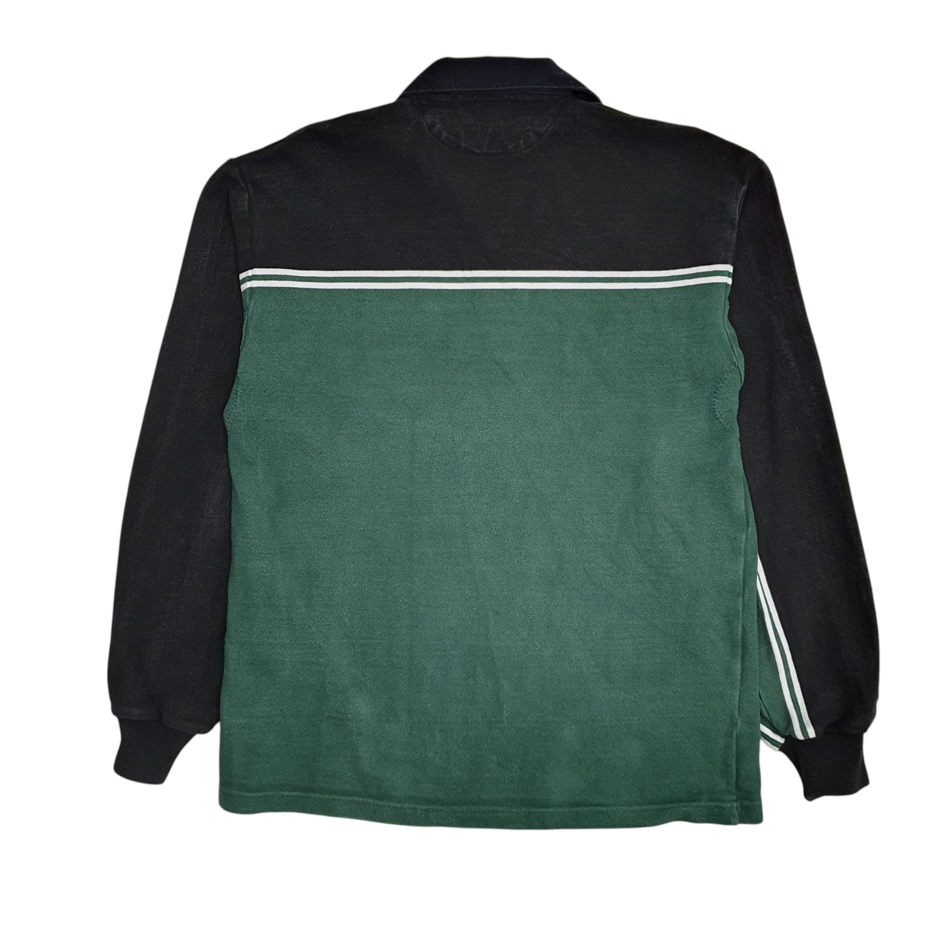 Mens Green Barbarian Rugby SJC Hoodie Polo Shirt