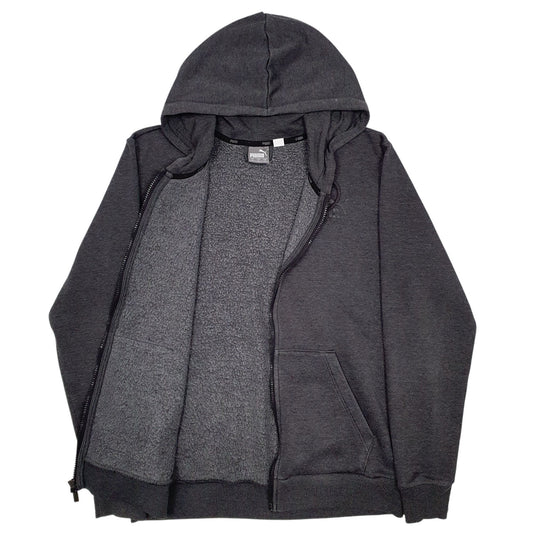 Mens Grey Puma  Full Zip Jumper