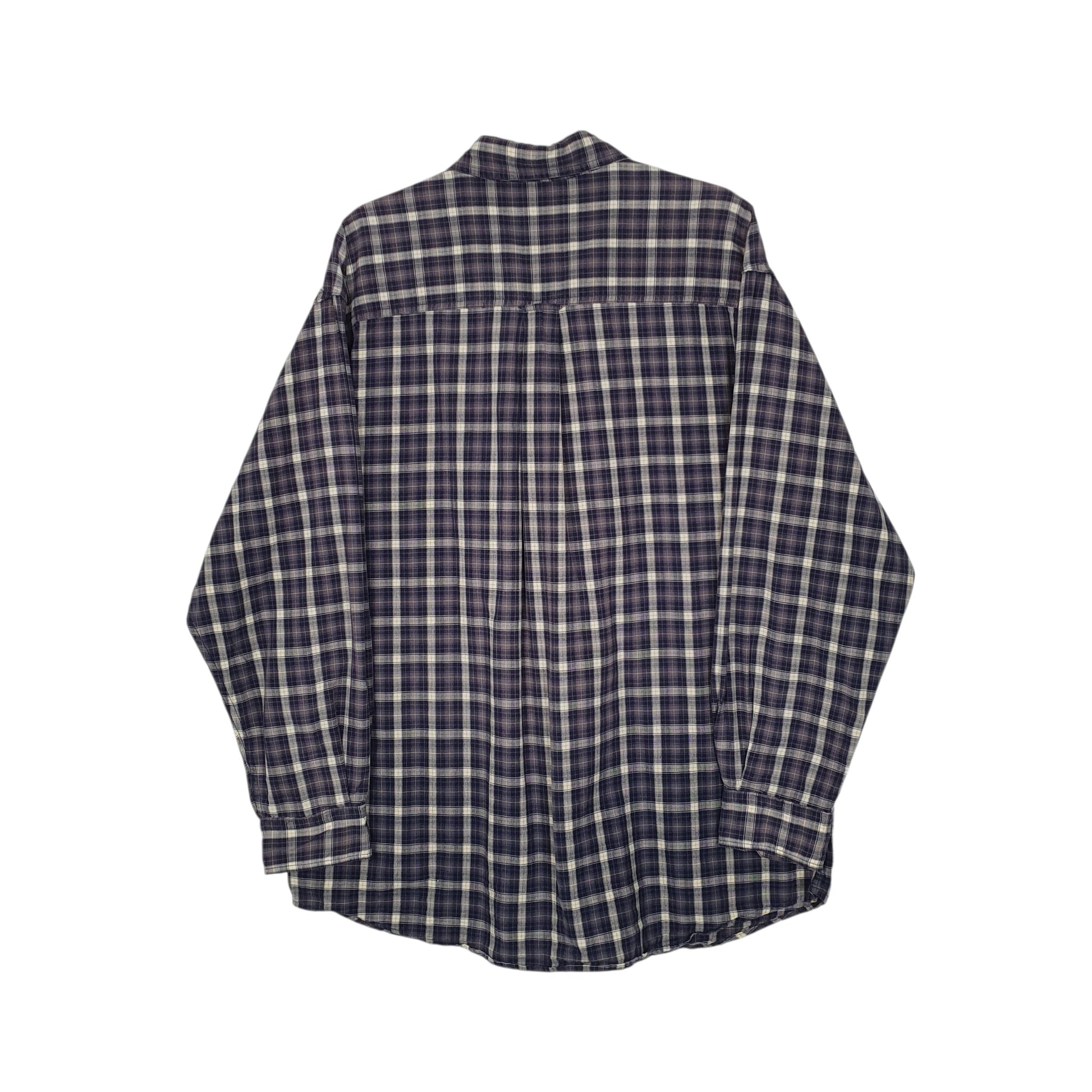 Mens Navy Woolrich   Shirt