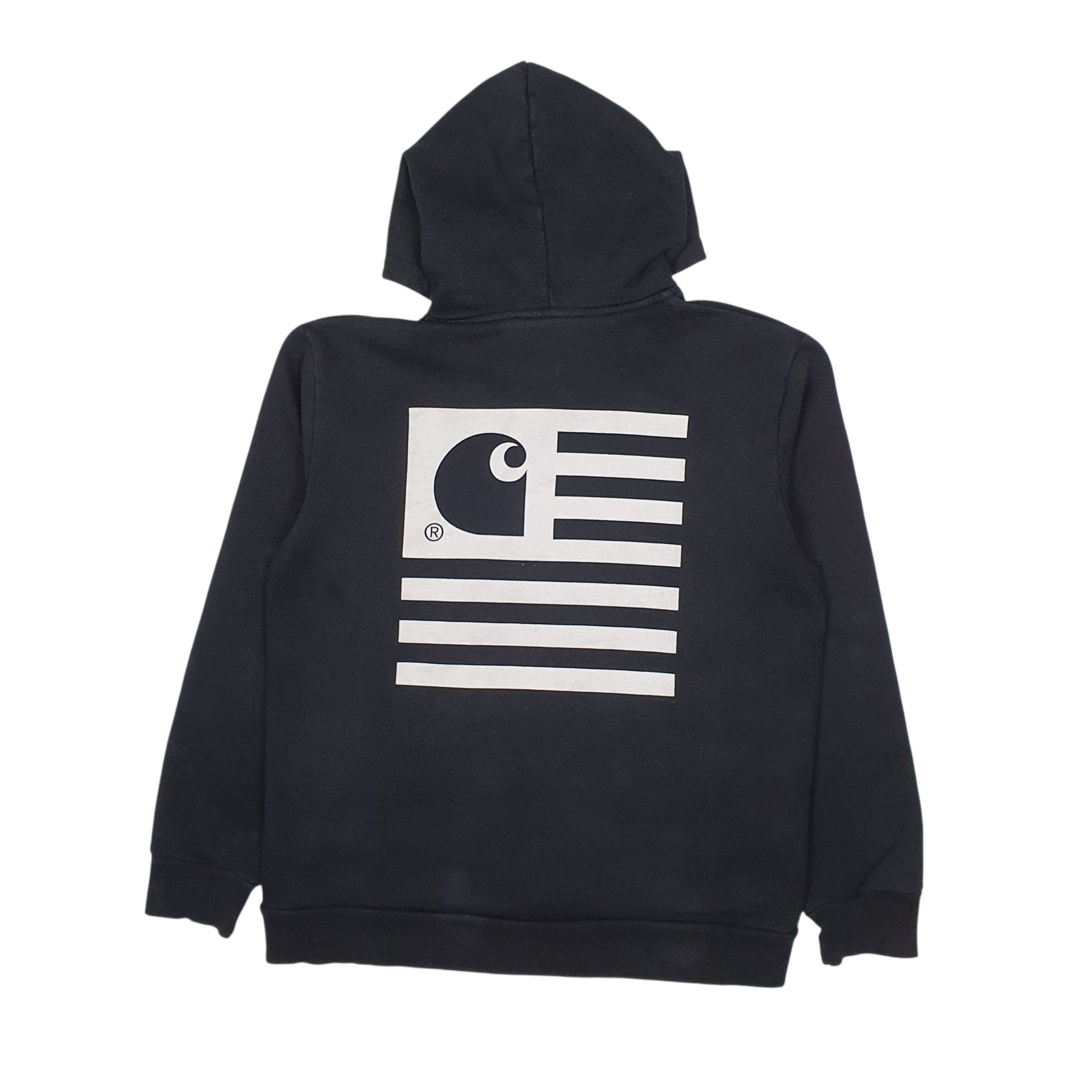 Mens Black Carhartt  Hoodie Jumper