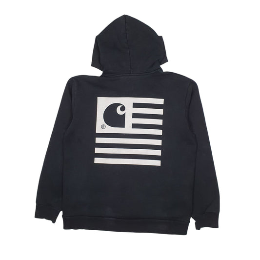 Mens Black Carhartt  Hoodie Jumper