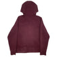 Mens Burgundy Carhartt Relaxed Fit Full Zip Jumper