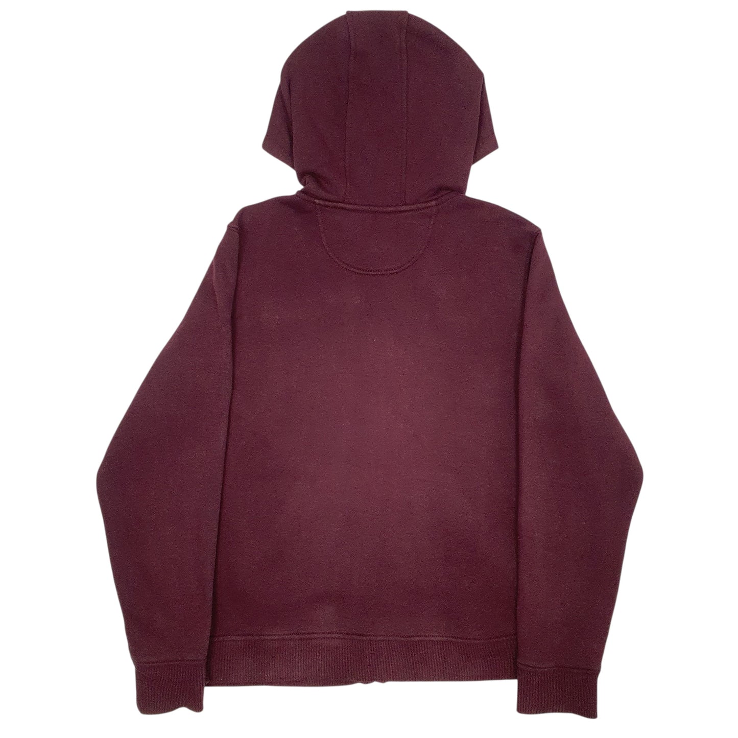 Mens Burgundy Carhartt Relaxed Fit Full Zip Jumper