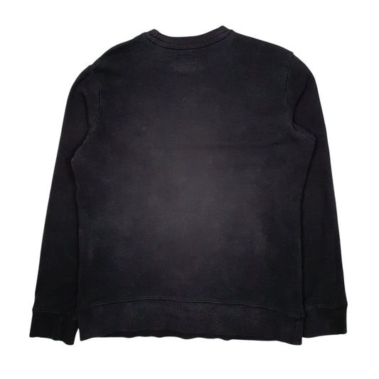 Mens Black Champion  Crewneck Jumper