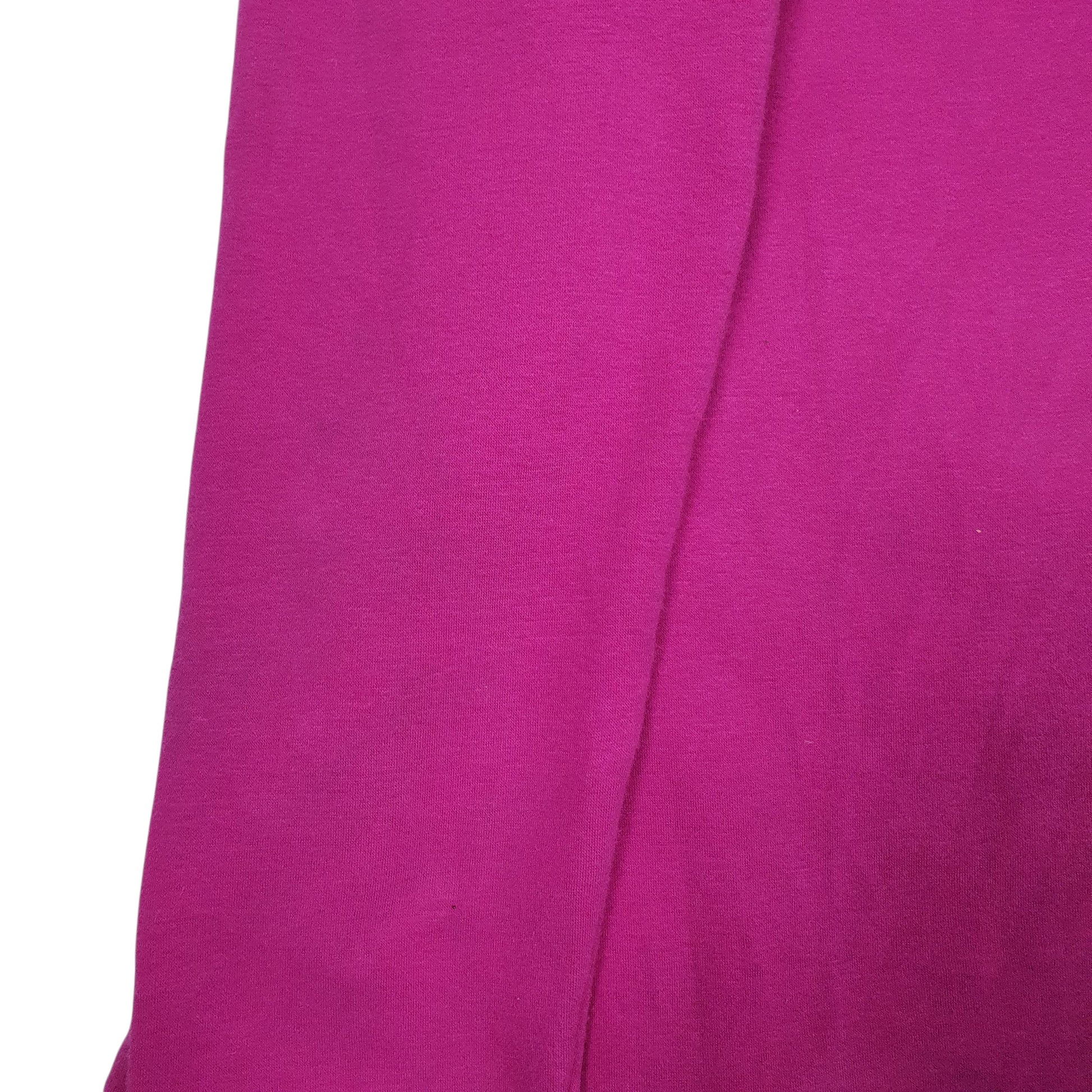 Womens Pink Fila Sport Fleece Lined Hoodie Jumper