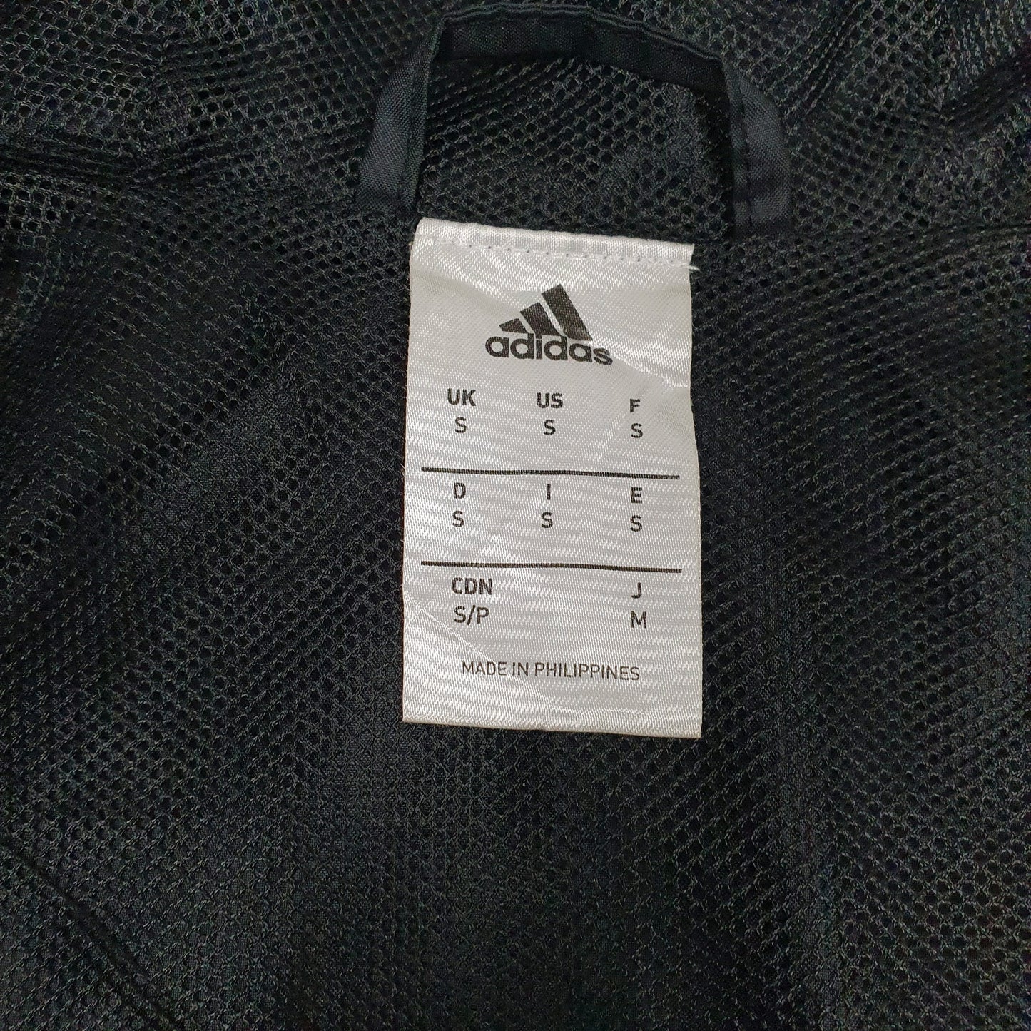 Mens Black Adidas FC Europa  Coat