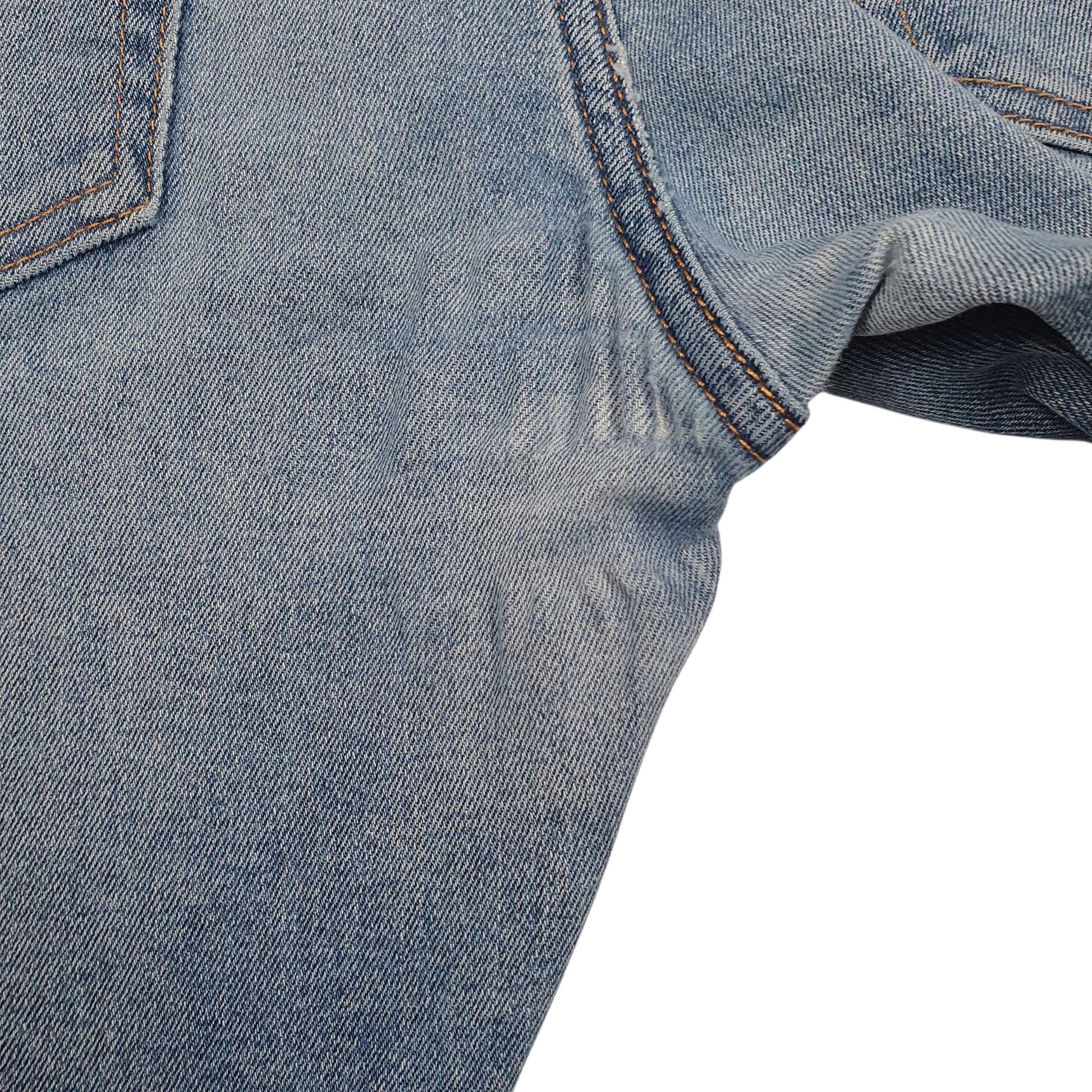 Mens Blue Levis Distressed  Jeans