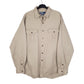 Mens Beige Polo Ralph Lauren Ranger Overshirt Long Sleeve Shirt